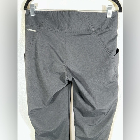 COLUMBIA SPORTSWEAR Boot Cut Mid Rise Black Hiking Pants Women's Size 8 - Picture 3 of 10